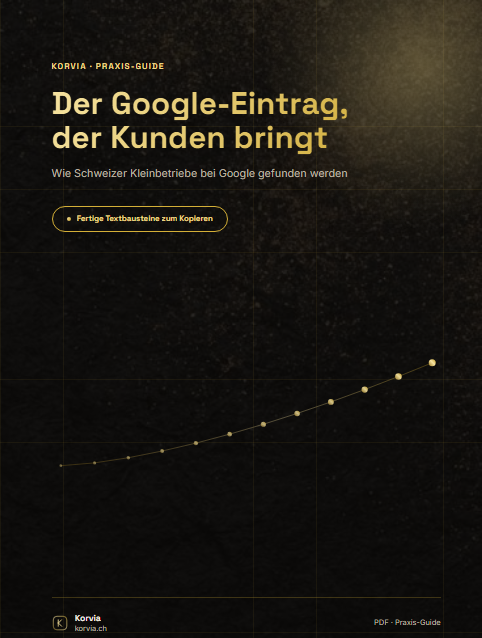 Cover: Der Google-Eintrag, der Kunden bringt